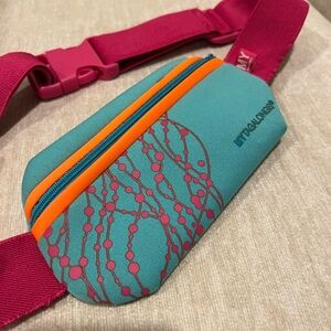 My Tagalog Crossbody Bag with Hot Pink Adjustable Strap